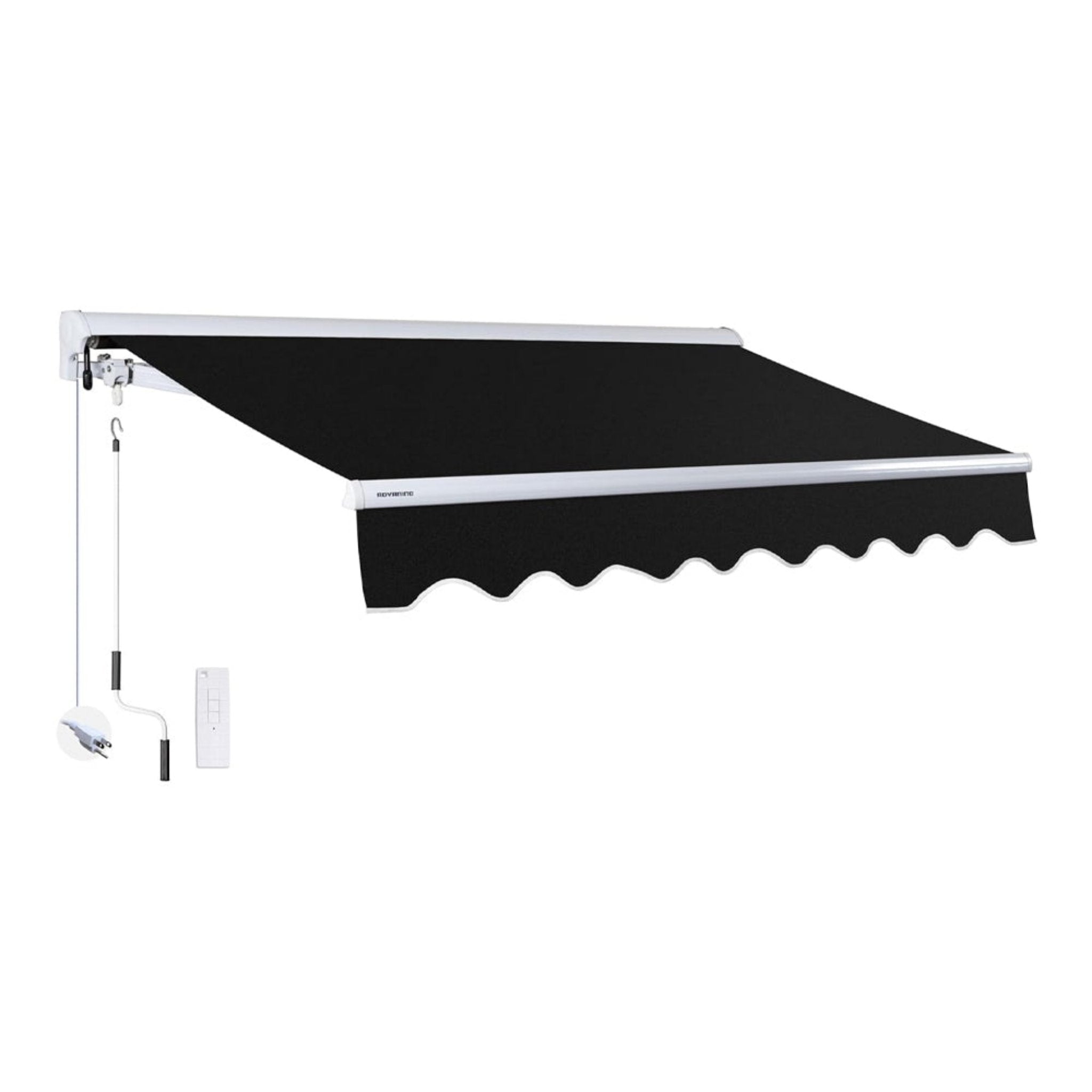 Advaning Luxury Series Fully Assembled Retractable Sun Shade Canopy Awning (SAK31549) - Energize Trek