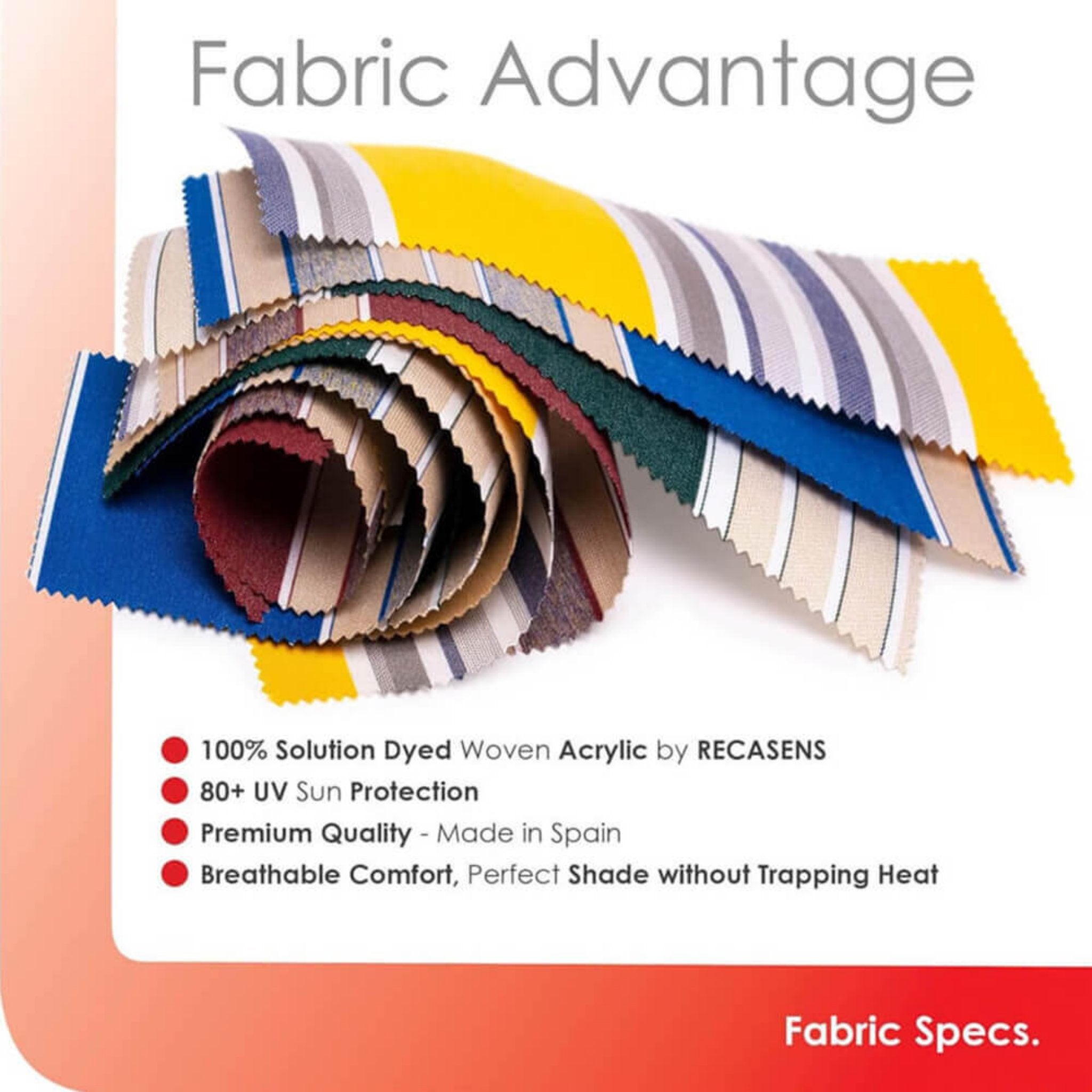 Advaning Luxury Series Fully Assembled Retractable Sun Shade Canopy Awning (SAK31549) - Energize Trek
