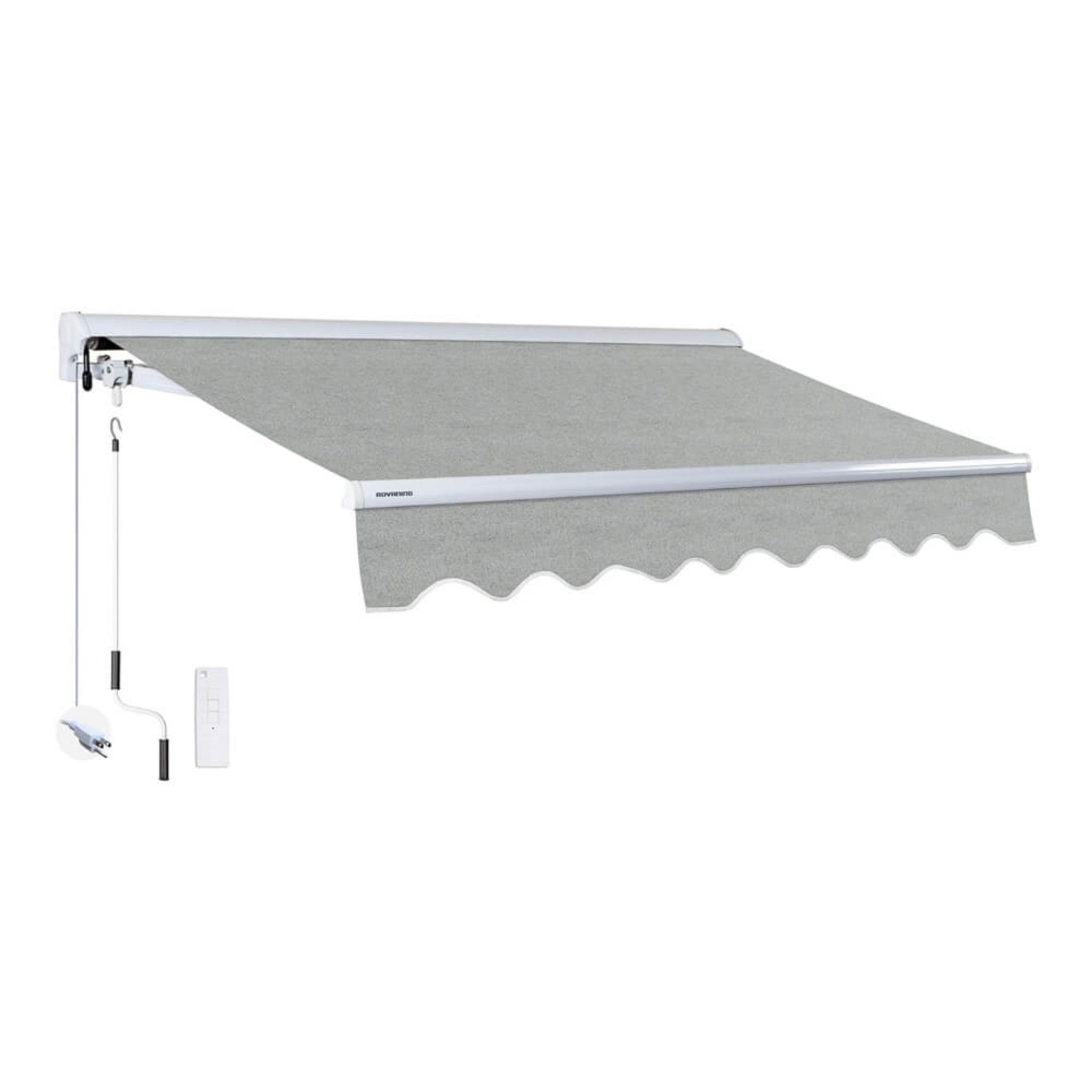 Advaning Luxury Series Fully Assembled Retractable Sun Shade Canopy Awning (SAK31549) - Energize Trek