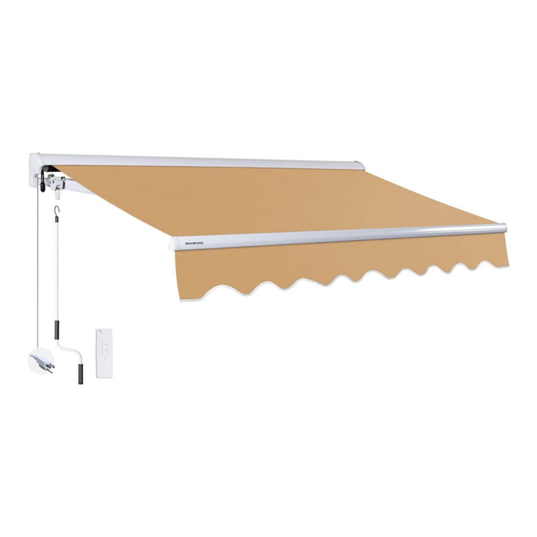 Advaning Luxury Series Fully Assembled Retractable Sun Shade Canopy Awning (SAK31549) - Energize Trek