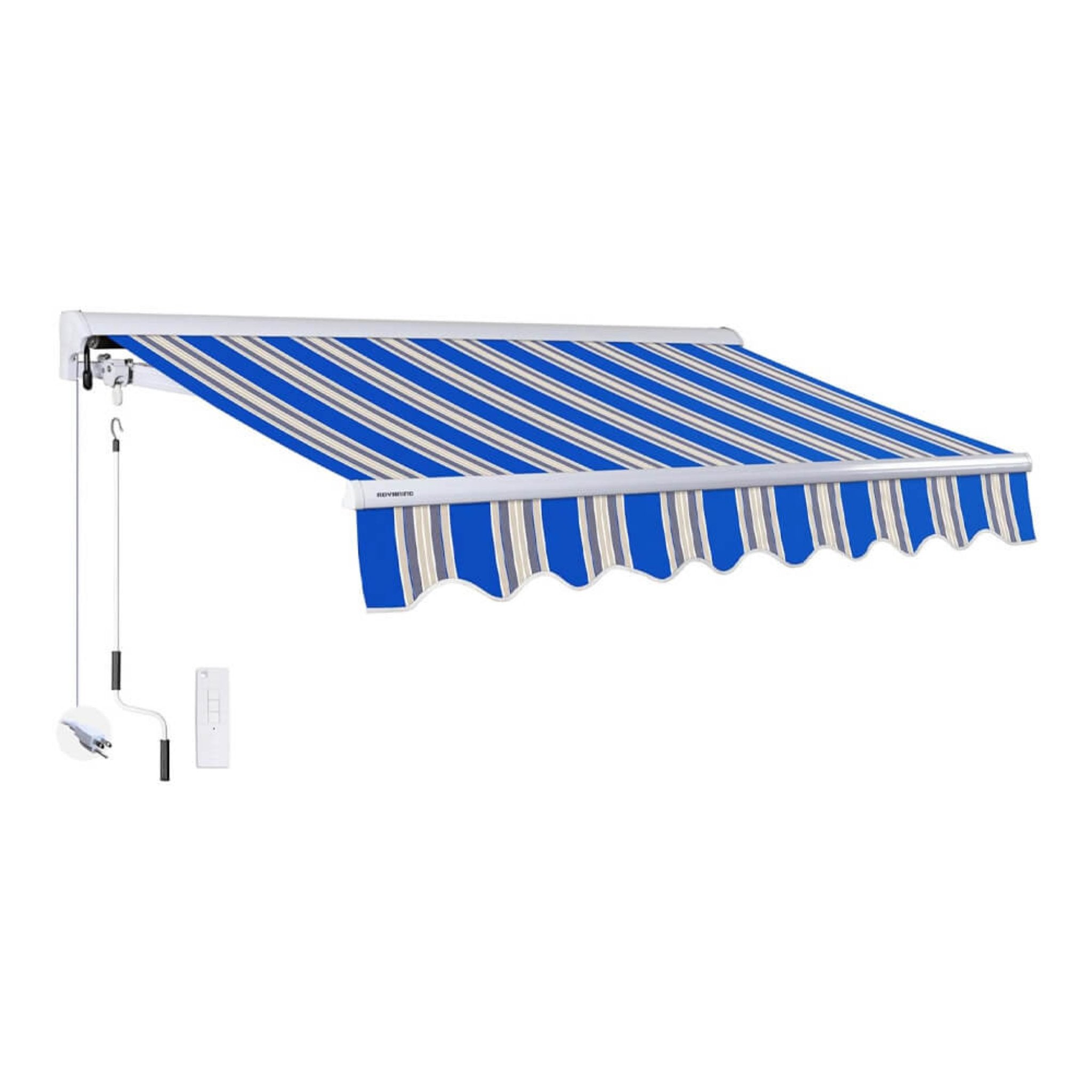 Advaning Luxury Series Fully Assembled Retractable Sun Shade Canopy Awning (SAK31549) - Energize Trek