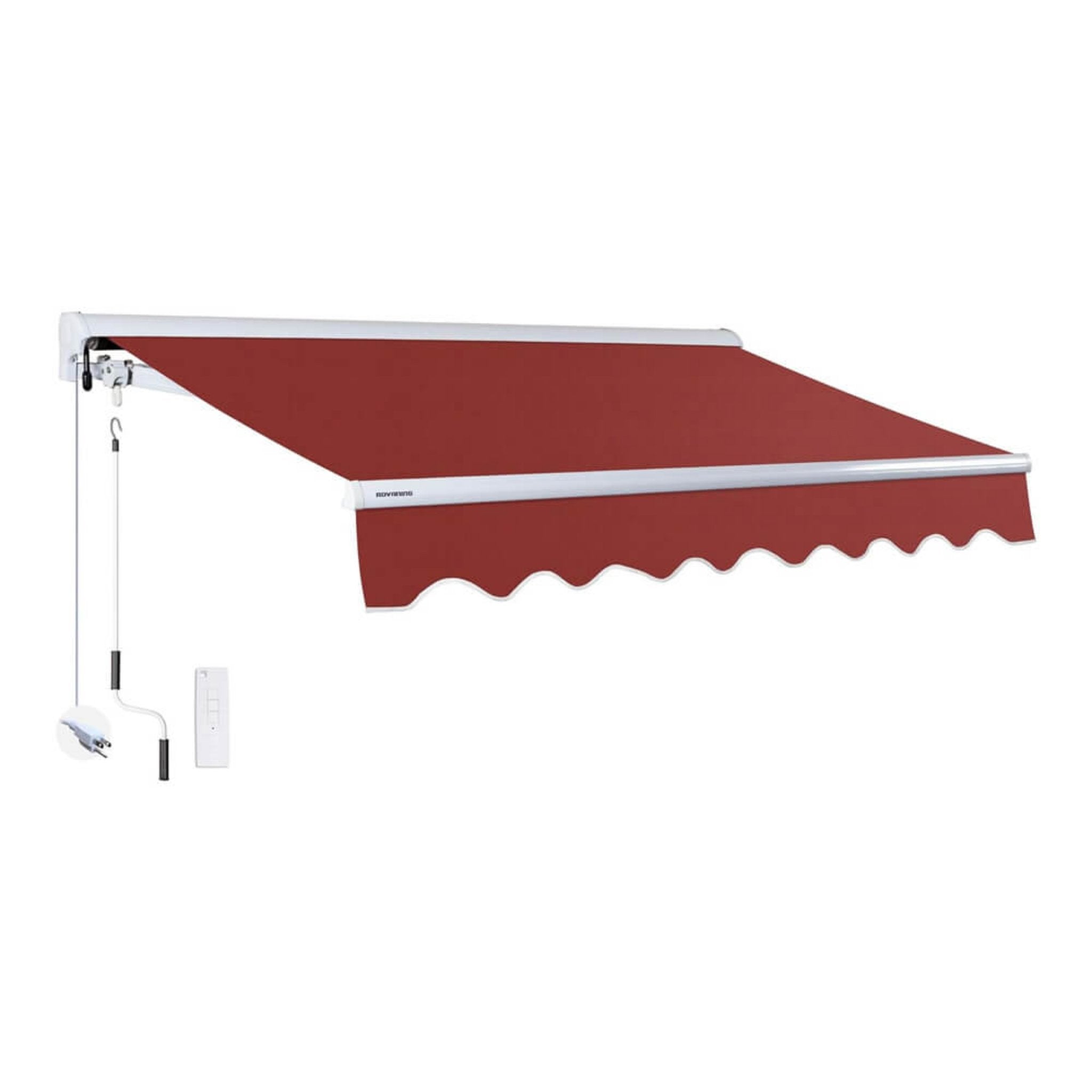 Advaning Luxury Series Fully Assembled Retractable Sun Shade Canopy Awning (SAK31549) - Energize Trek