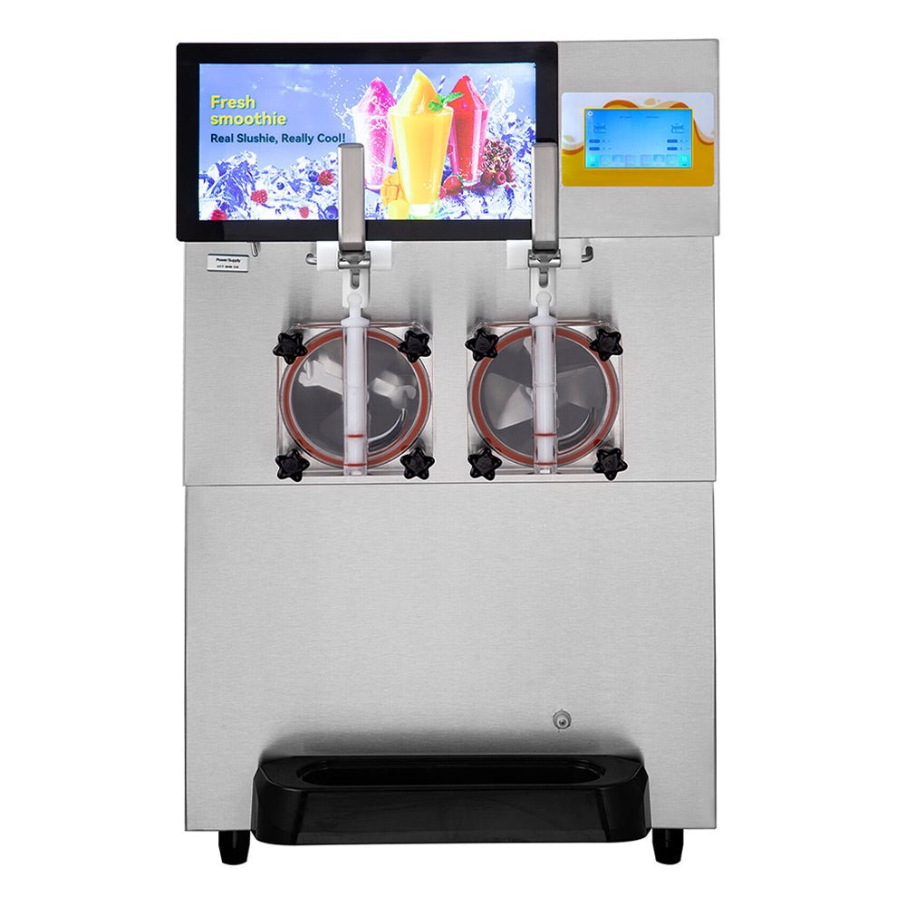 16L Commercial Double Frozen Margarita Ice Slushie Drink Maker Machine, 1155W (SAK95281) - Energize Trek