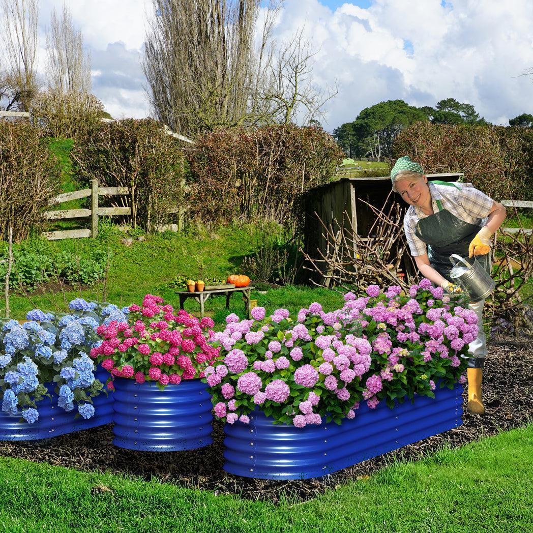 Olle 4-Style Modular Galvanized Raised Garden Beds [Build 1 of 4 Configurations] - Energize Trek