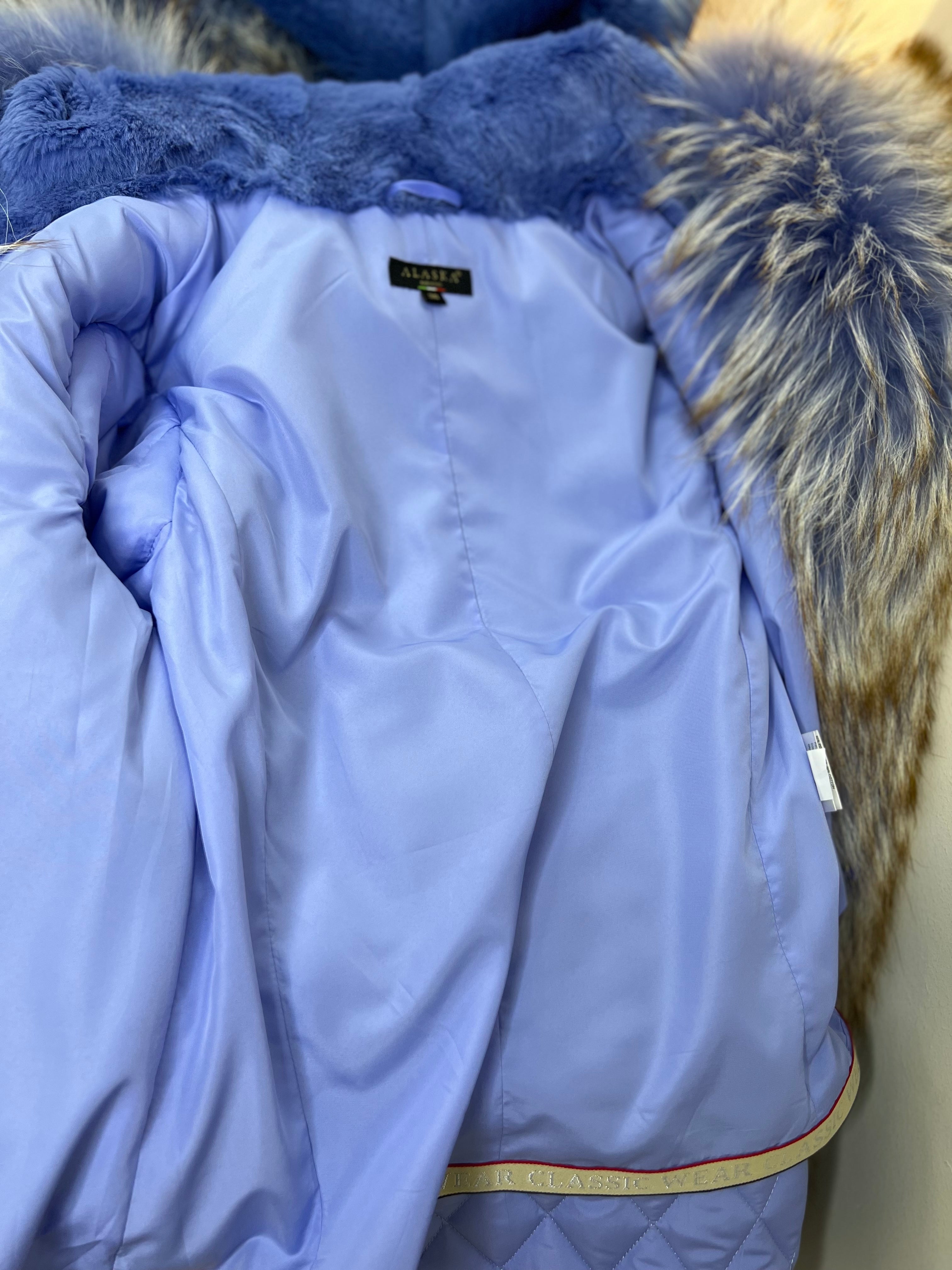 Genuine Fox Fur Rabbit Insulated Parka - Energize Trek