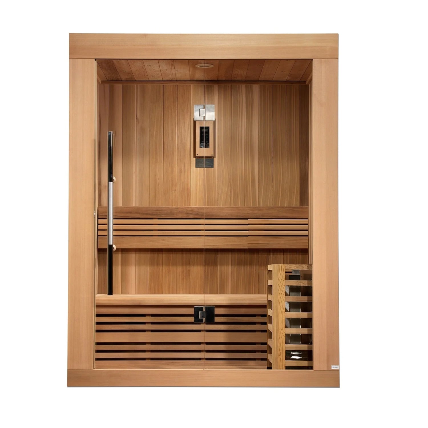 SAUNA EVOLUTION® 2 Person Traditional Steam Sauna Modern Relax *Wifi included* - Energize Trek