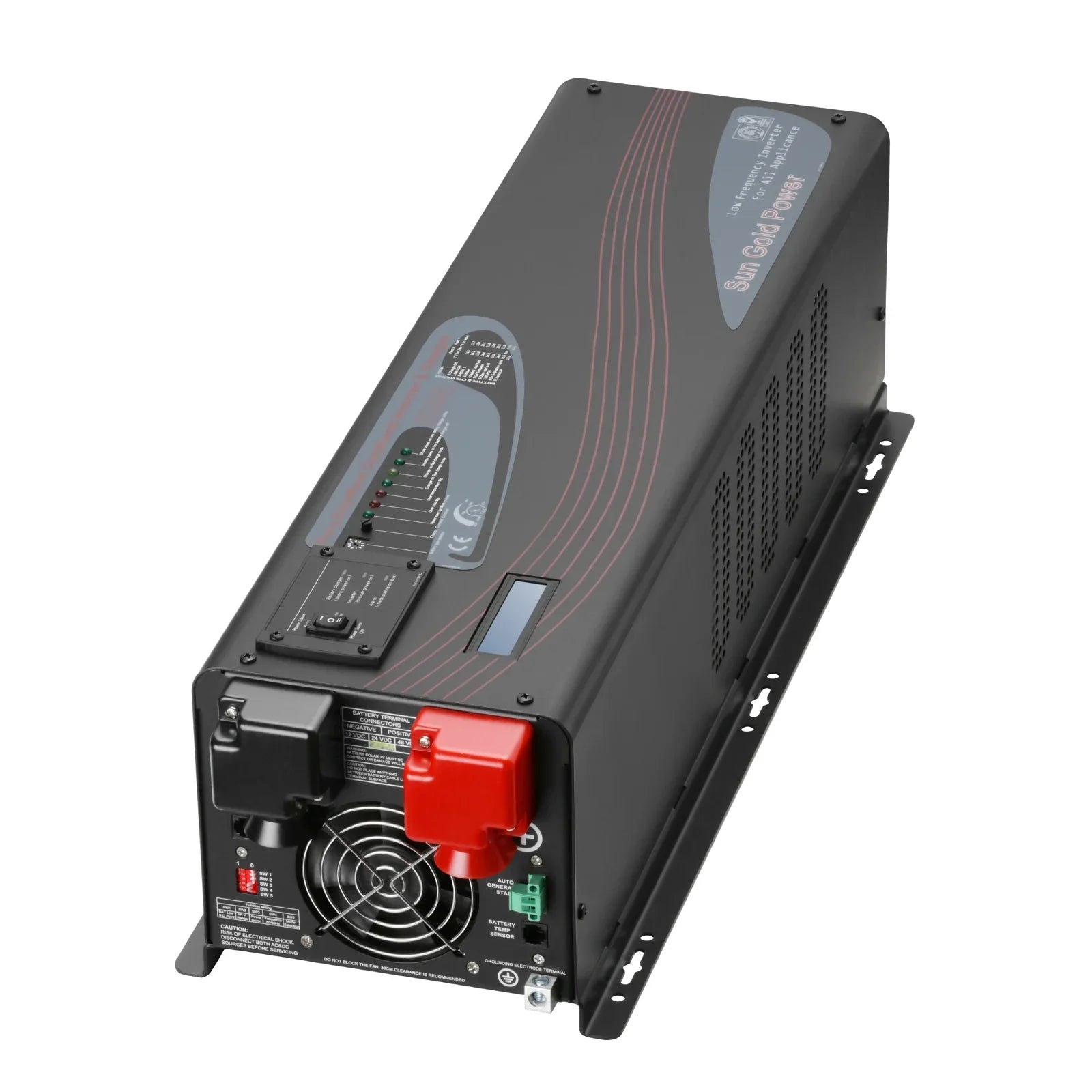 6000W DC 24V/ 48V Split Phase Pure Sine Wave Inverter With Charger - Energize Trek