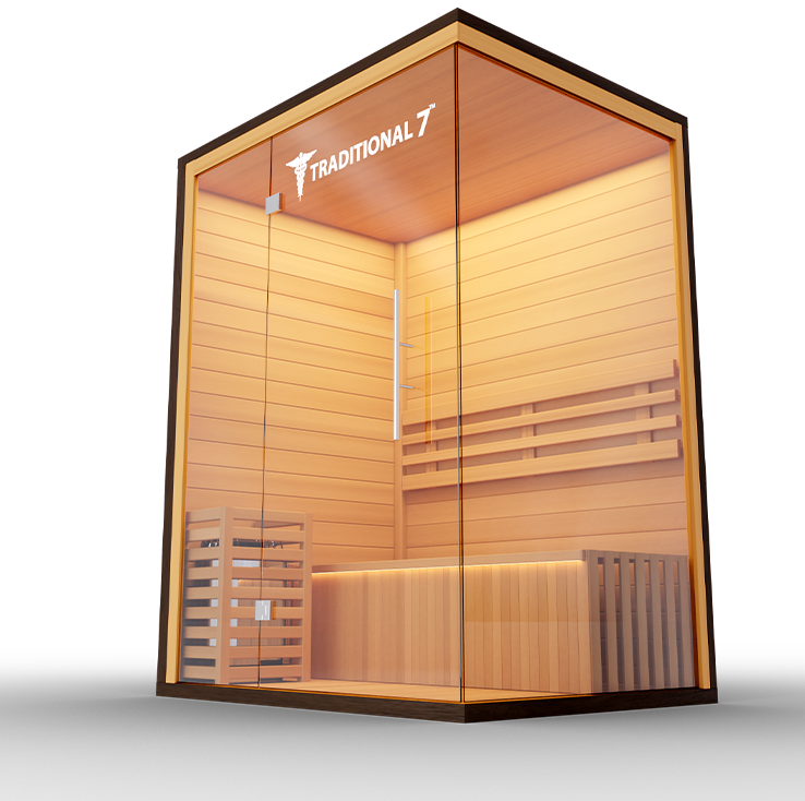 3 Person Home Steam Sauna | Traditional 7™ - Energize Trek