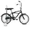 Micargi Taylor 16" Lowrider Coaster Brake One Piece Crank Alloy Rims 16x1.75 28H White Wall Tire, High Rise Handlebar & Black Banana Seat, - Energize Trek