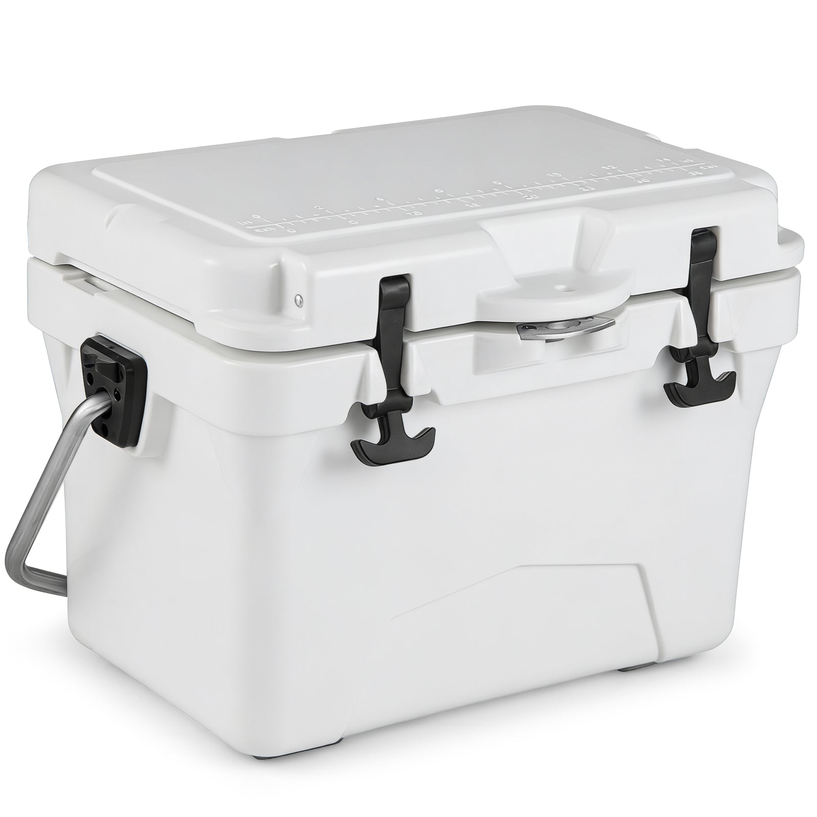 20 Quart Portable Hard Cooler with Built-in Ruler and Bottle - Energize Trek