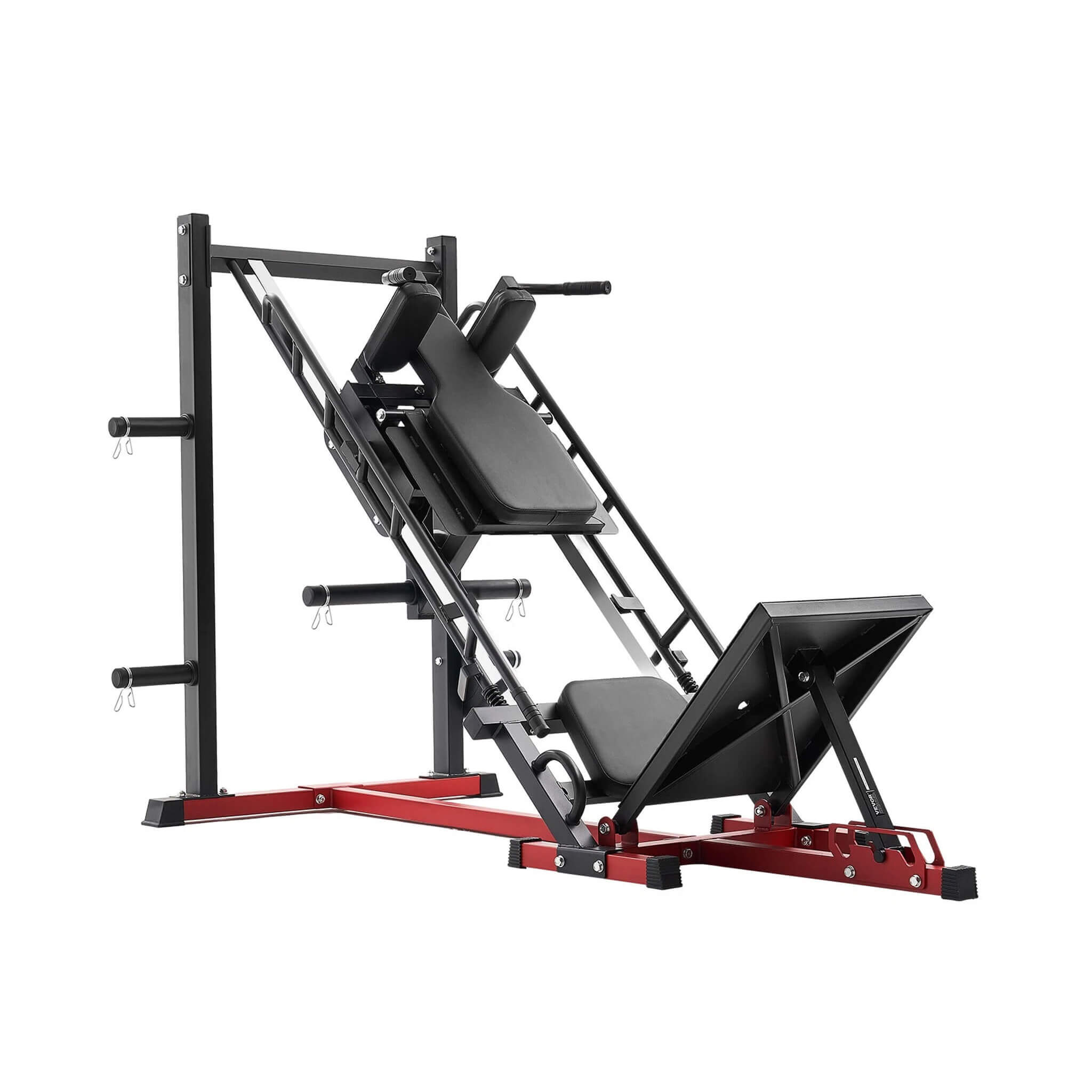 2000LBS Adjustable Leg Press And Hack Squat Machine For Home Gym Workouts (SAK53148) - Energize Trek