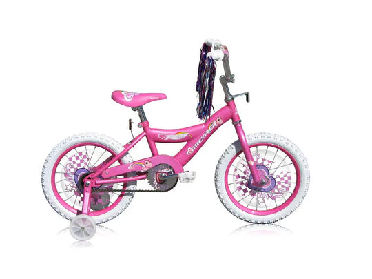 16" BMX S-Type Frame Coast Brake One Piece Crank Chrome Rims WHITE Tire - Energize Trek