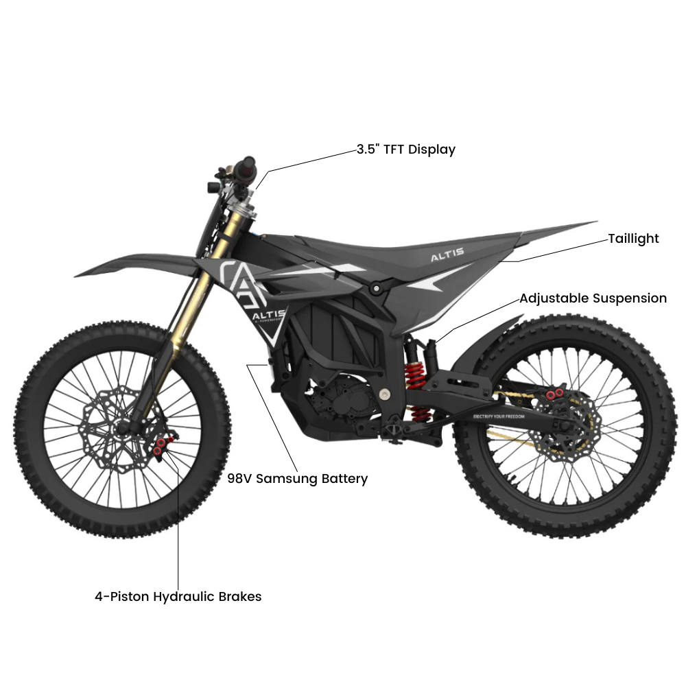 2026 Altis Sigma - Best Off-Road Dirt EBike - High Performance 98V - Energize Trek