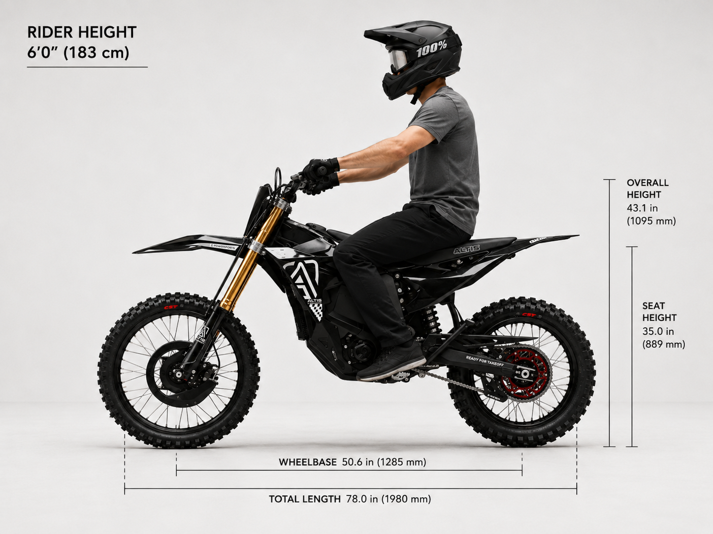 2026 Altis Sigma - Best Off-Road Dirt EBike - High Performance 98V - Energize Trek
