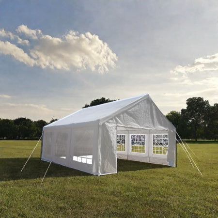 20x20 Feet Party Tent Heavy Duty Marquee Canopy Outdoor Wedding Tent Carport Events Shelter Tent For Parties BBQ With Storgae Carry Bags - Energize Trek