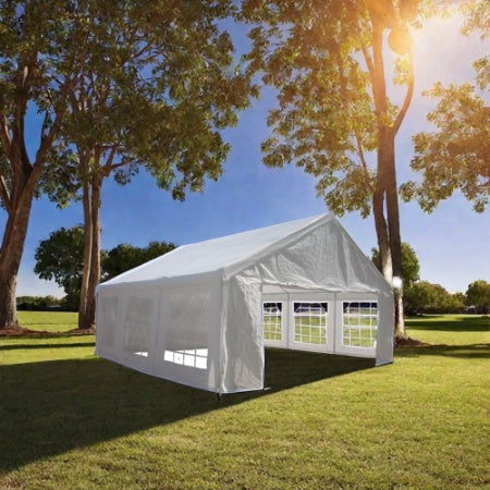 20x20 Feet Party Tent Heavy Duty Marquee Canopy Outdoor Wedding Tent Carport Events Shelter Tent For Parties BBQ With Storgae Carry Bags - Energize Trek