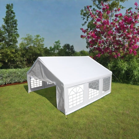20x20 Feet Party Tent Heavy Duty Marquee Canopy Outdoor Wedding Tent Carport Events Shelter Tent For Parties BBQ With Storgae Carry Bags - Energize Trek