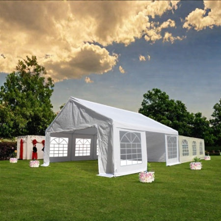 20x20 Feet Party Tent Heavy Duty Marquee Canopy Outdoor Wedding Tent Carport Events Shelter Tent For Parties BBQ With Storgae Carry Bags - Energize Trek