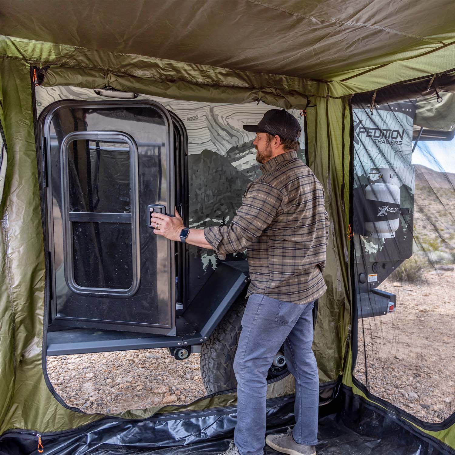 23Zero Bushman 90" Awning Room (90″ x 98″) - Energize Trek