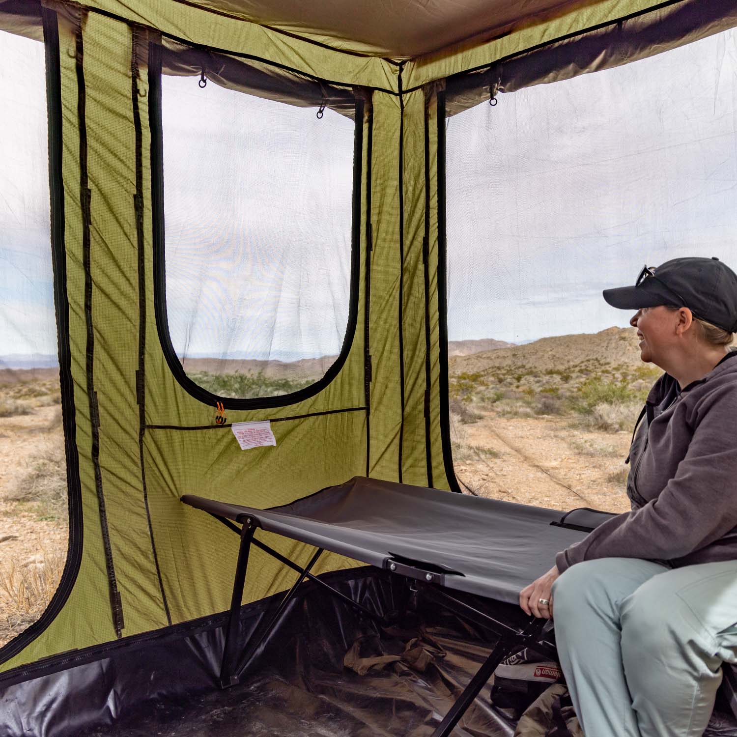 23Zero Bushman 90" Awning Room (90″ x 98″) - Energize Trek