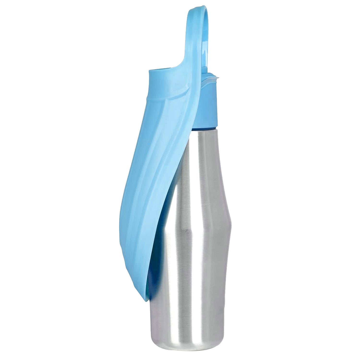 25OZ Portable Dog Water Bottle Foldable Stainless Steel Water Dispenser Leak-Proof Design for Dog Walking Traveling Hiking Outdoor Activities - Energize Trek