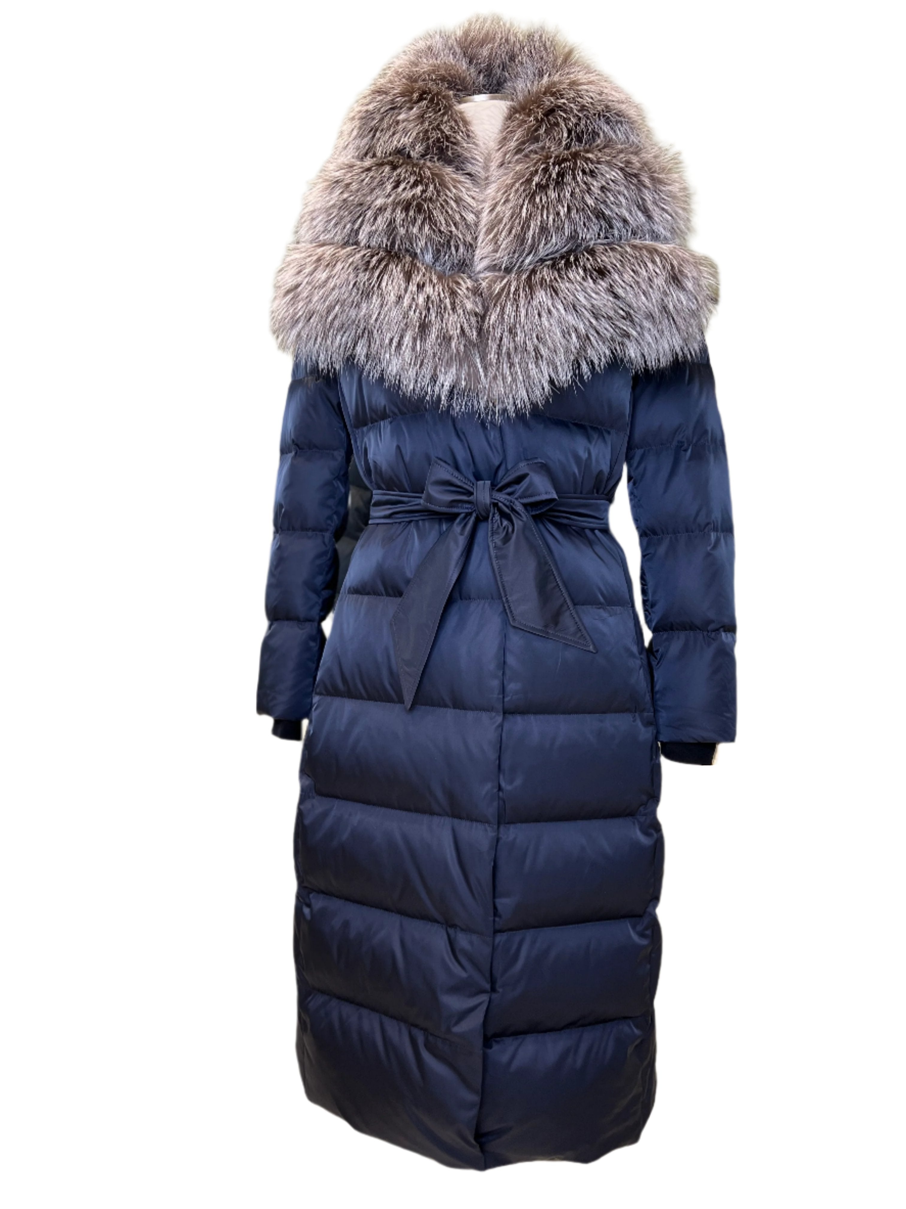 Kaimana Genuine Fox Fur Trim Premium Down Coat - Energize Trek