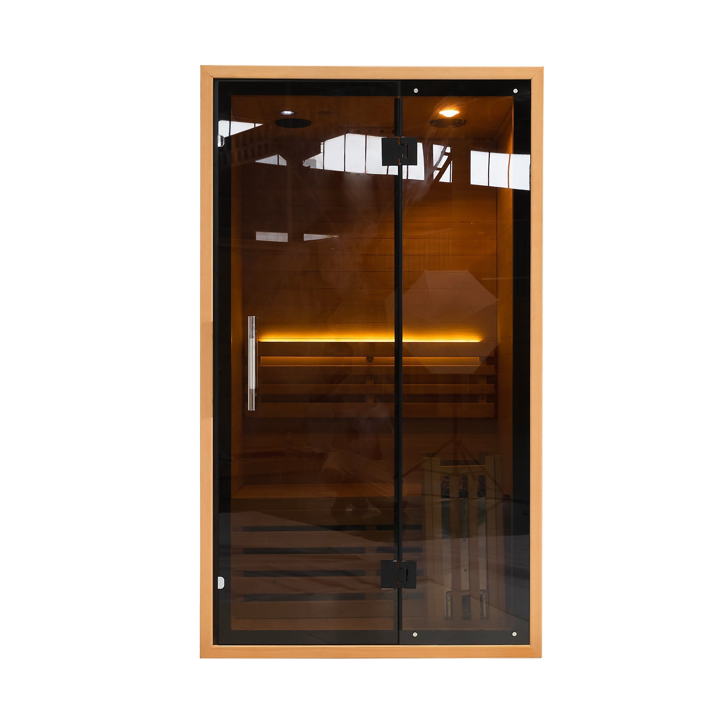 SAUNA EVOLUTION®  Indoor Wicking and Perspiration Fumigation Box Wet Sauna Glass 04 - Energize Trek