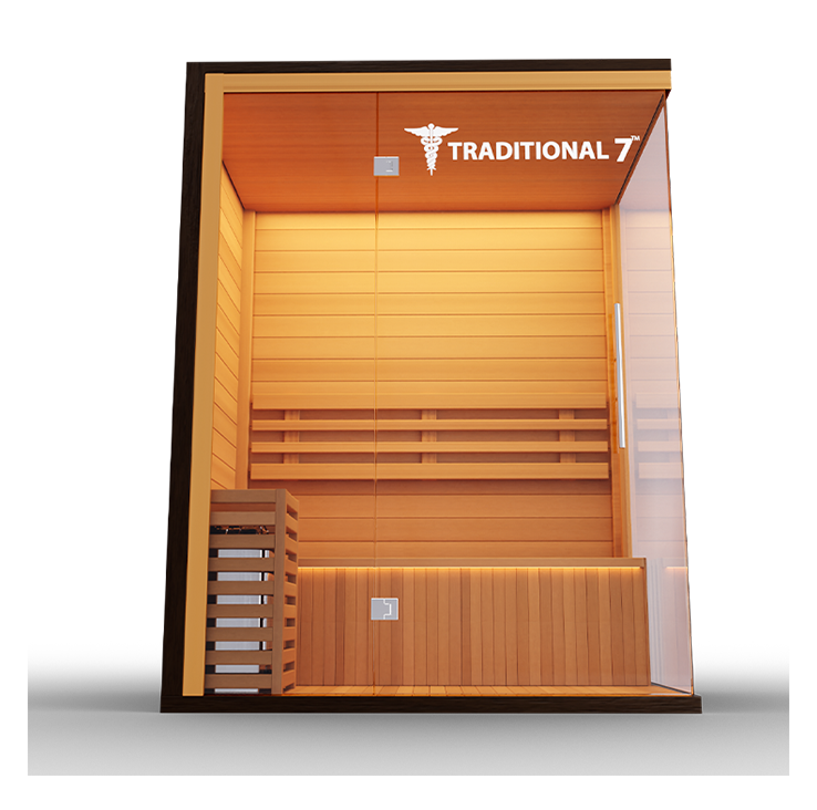 3 Person Home Steam Sauna | Traditional 7™ - Energize Trek