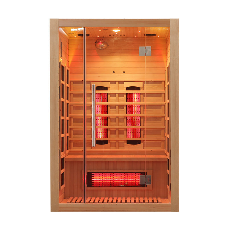 SAUNA EVOLUTION®  Full Spectrum Indoor Solid Wood Sauna Far Infrared 11 - Energize Trek