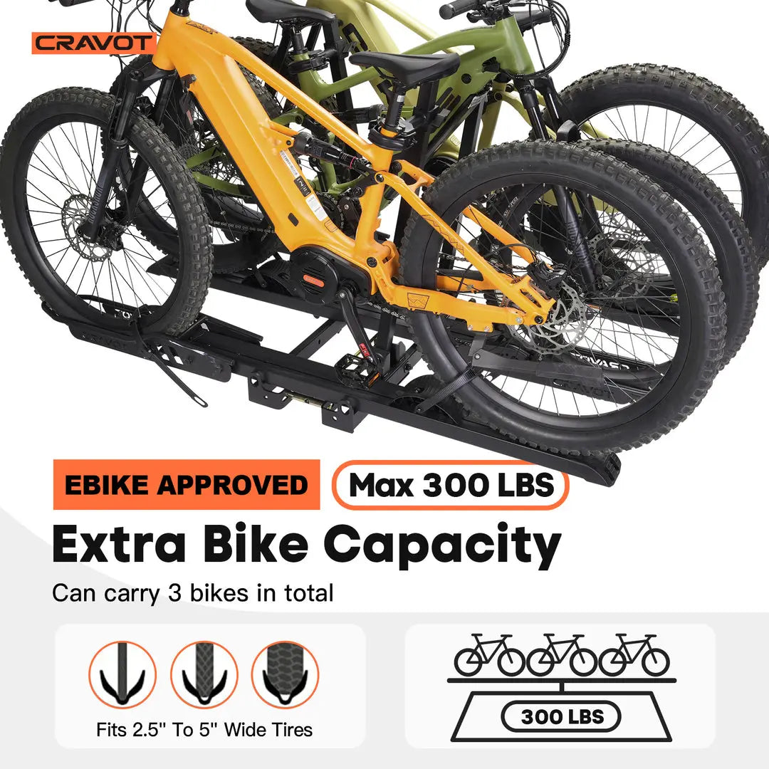 CRAVOT CyberRack S3 Hitch Bike Rack - Energize Trek