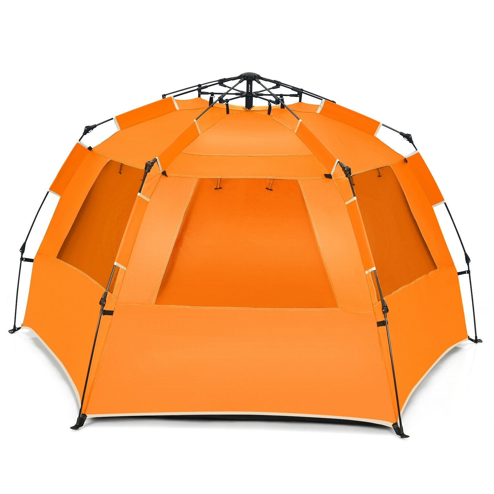 3-4 Person Easy Pop Up Beach Tent UPF 50+ Portable Sun Shelter - Energize Trek