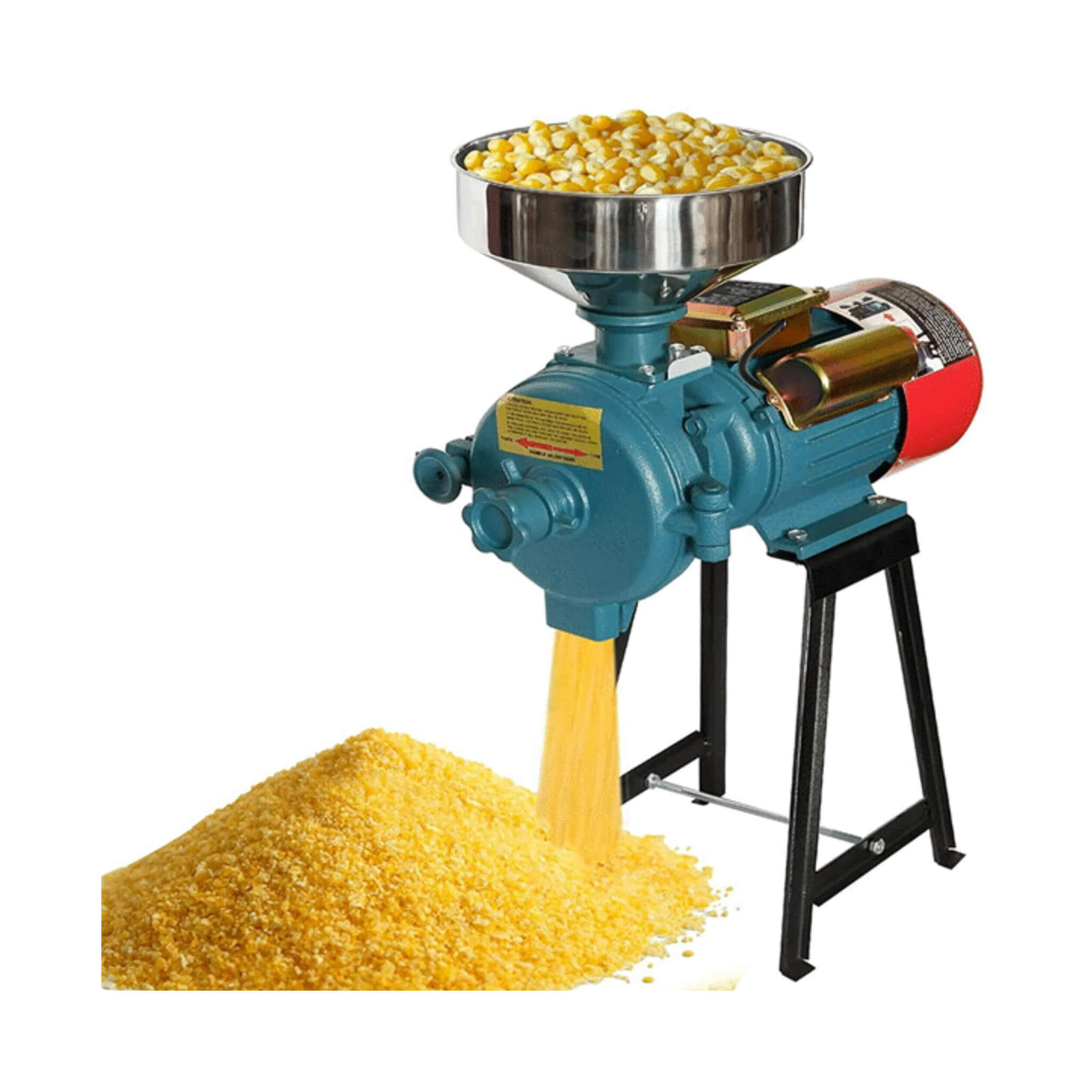 3000W Commercial Electric Corn Wheat Grain Mill Grinder (SAK91135) - Energize Trek