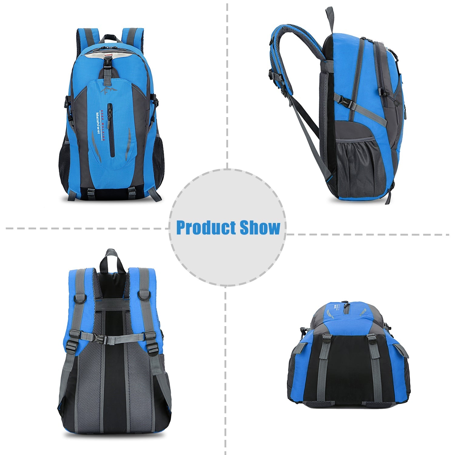 36L Outdoor Backpack Waterproof Daypack Travel Knapsack - Energize Trek