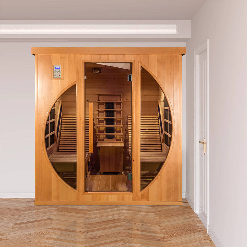 SAUNA EVOLUTION® Far Infrared Indoor Harmony Sauna Room - Energize Trek