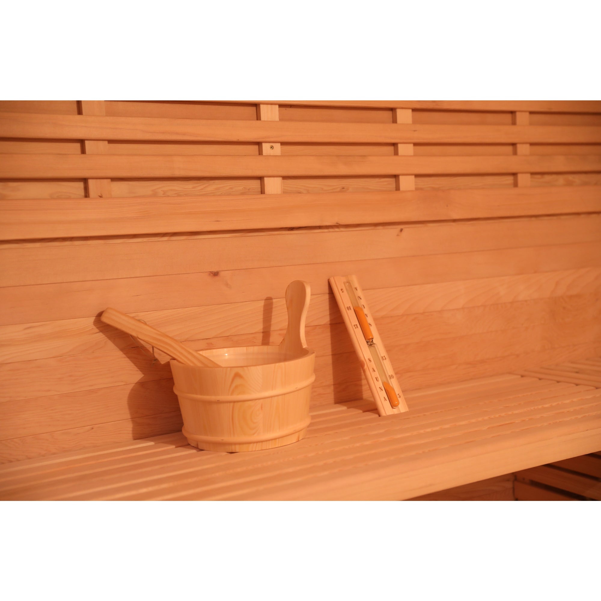SAUNA EVOLUTION®  Outdoor Wood Steam Sauna（5-6 Person）Cabin 04 - Energize Trek
