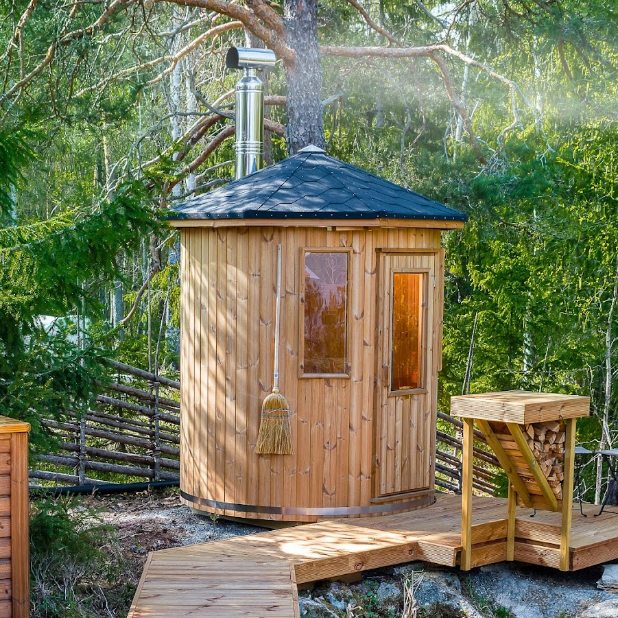 SAUNA EVOLUTION®  Garden Series Outdoor Sauna Cabin 06 - Energize Trek