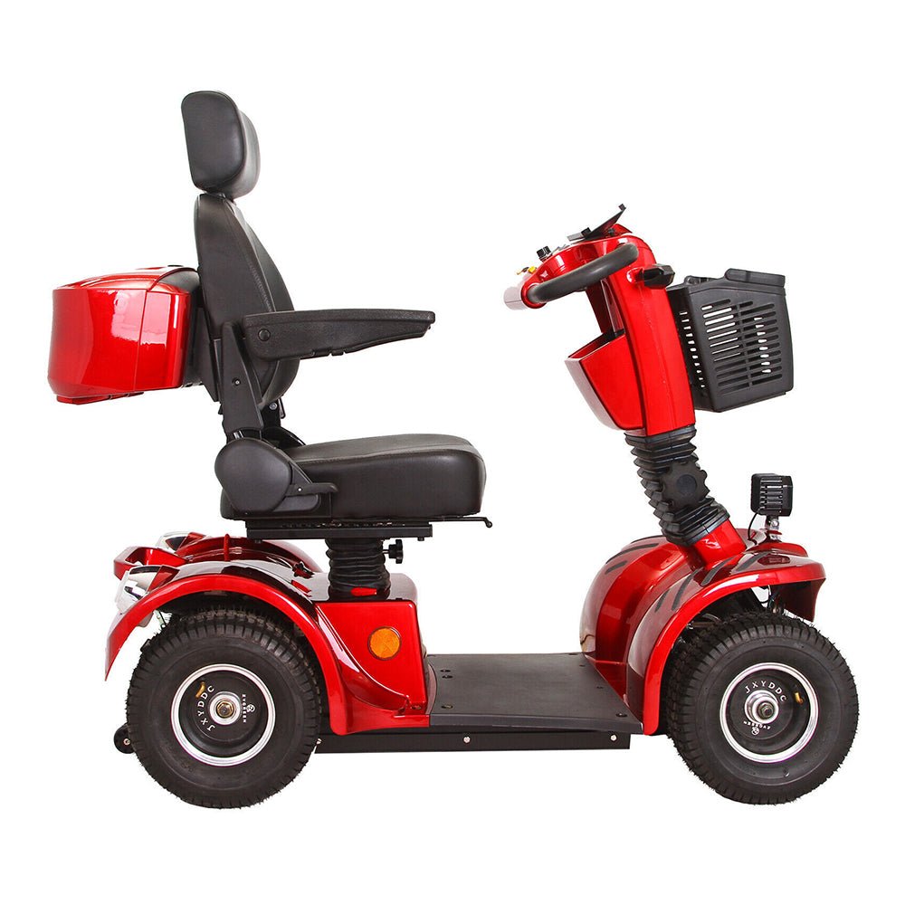 4-Wheel Heavy Duty 48V20AH Electric All-Terrain Mobility Scooter, 500W (SAK93647) - Energize Trek