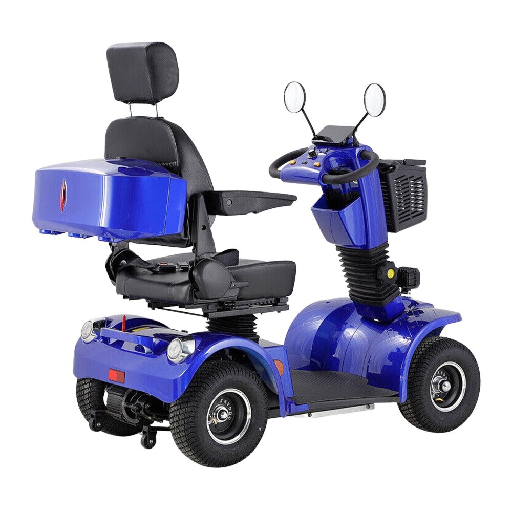 4-Wheel Heavy Duty 48V20AH Electric All-Terrain Mobility Scooter, 500W (SAK93647) - Energize Trek
