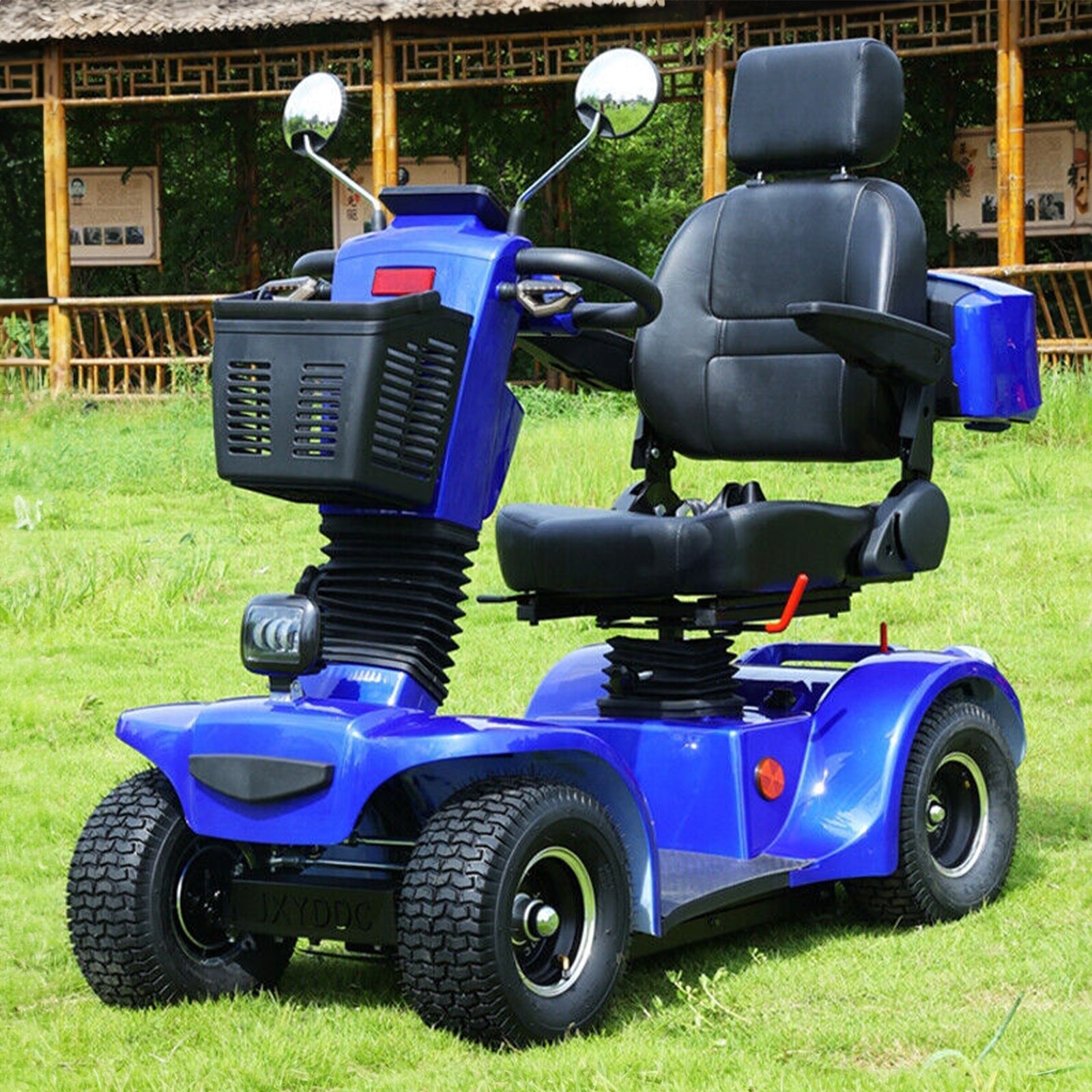 4-Wheel Heavy Duty 48V20AH Electric All-Terrain Mobility Scooter, 500W (SAK93647) - Energize Trek