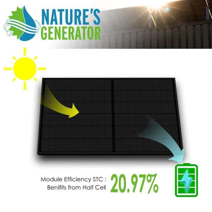 410 Watt Monocrystalline Solar Panel (2 Pack) - Energize Trek