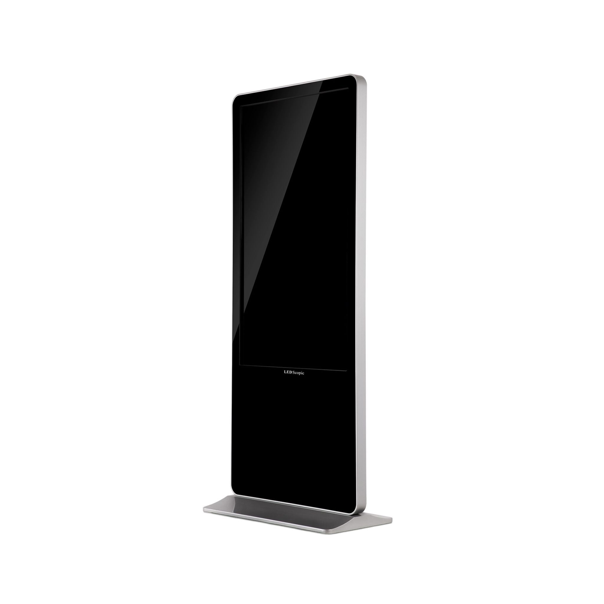 43" Ultra High Resolution Vertical Freestanding Digital Kiosk With LED Display (SAK65871) - Energize Trek