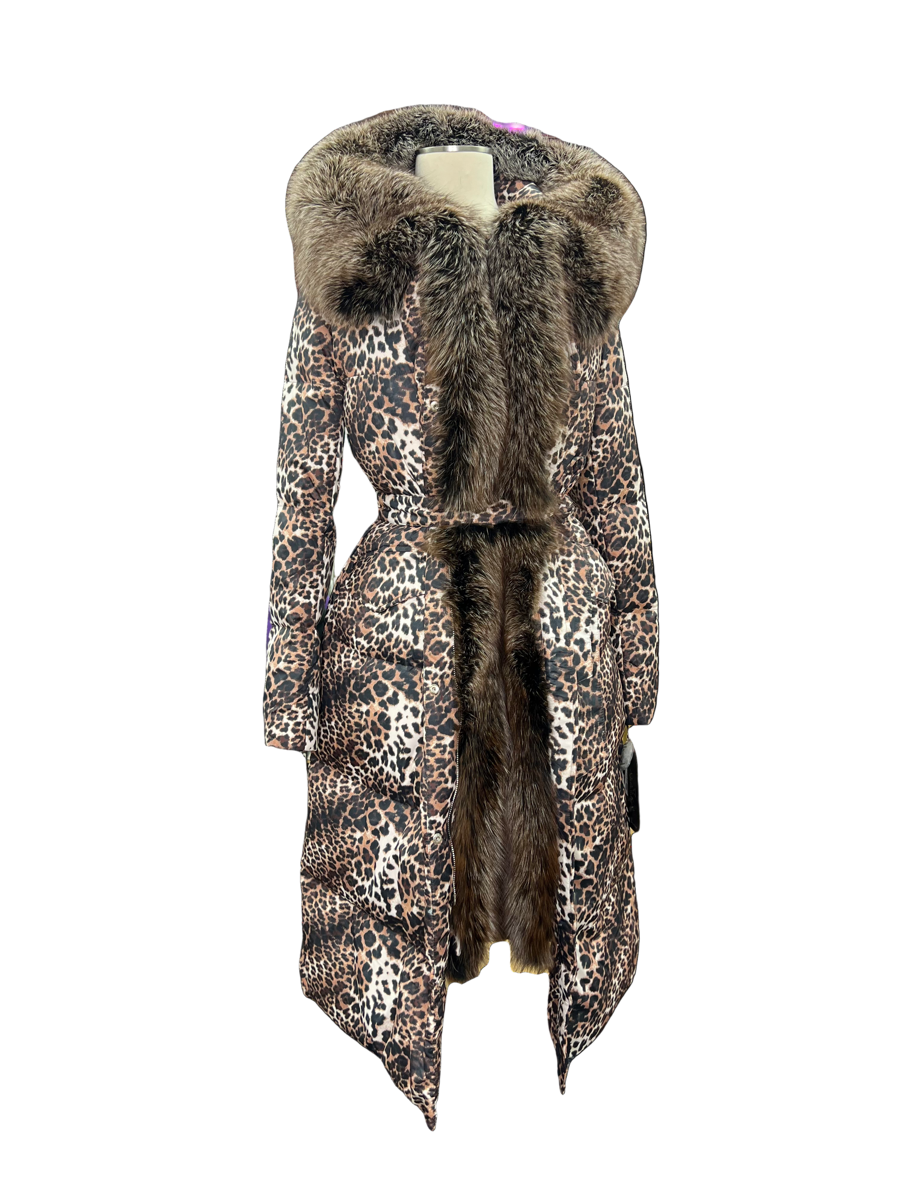 Genuine Silver Fox Down Insulated Parka - Energize Trek