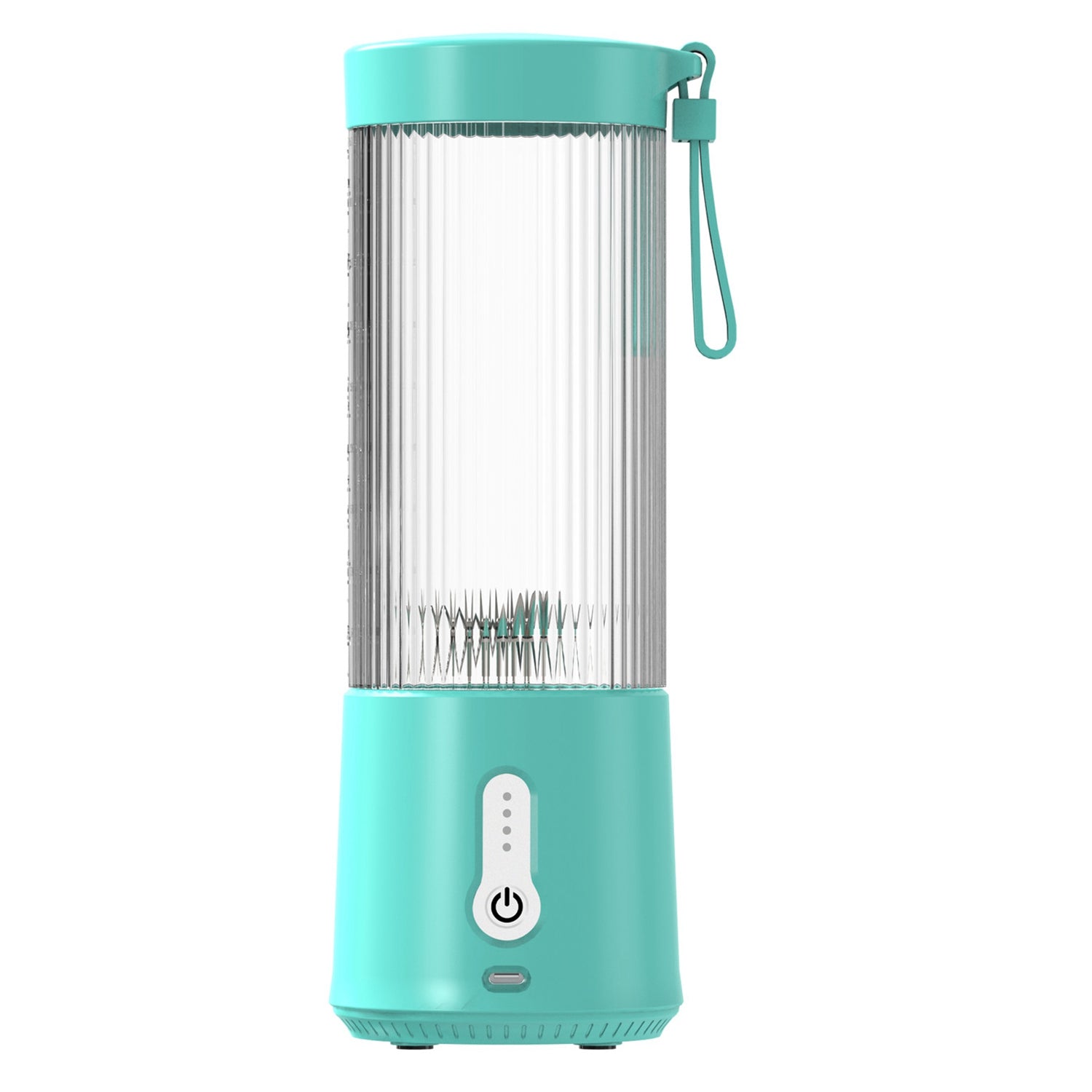 450ML/15.2OZ Portable Fruit Blender with 6 Blades Rechargeable Juice Cup for Shakes Smoothies Juice Personal Mini Fruit Mixer for Outdoor Gym Office - Energize Trek