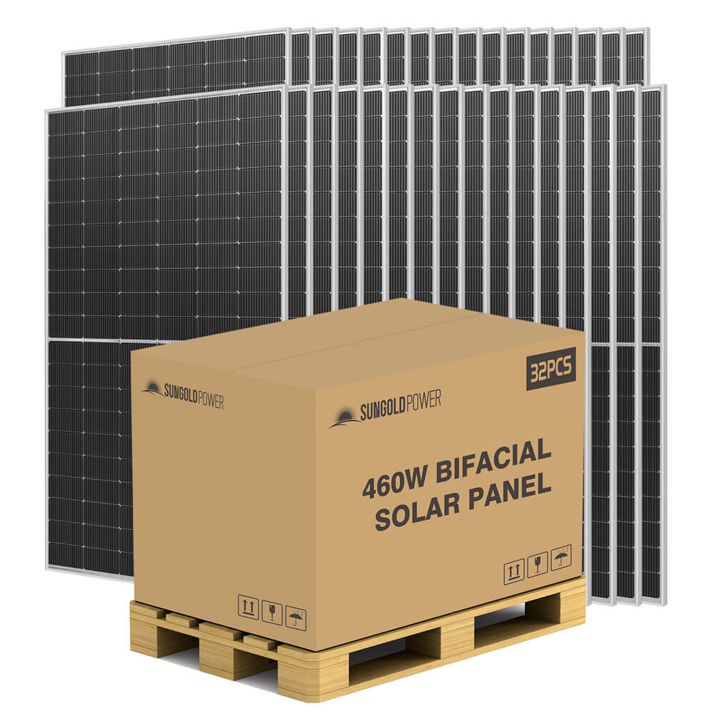 560 WATT BIFACIAL PERC SOLAR PANEL FULL PALLET (32 PANELS) - Energize Trek
