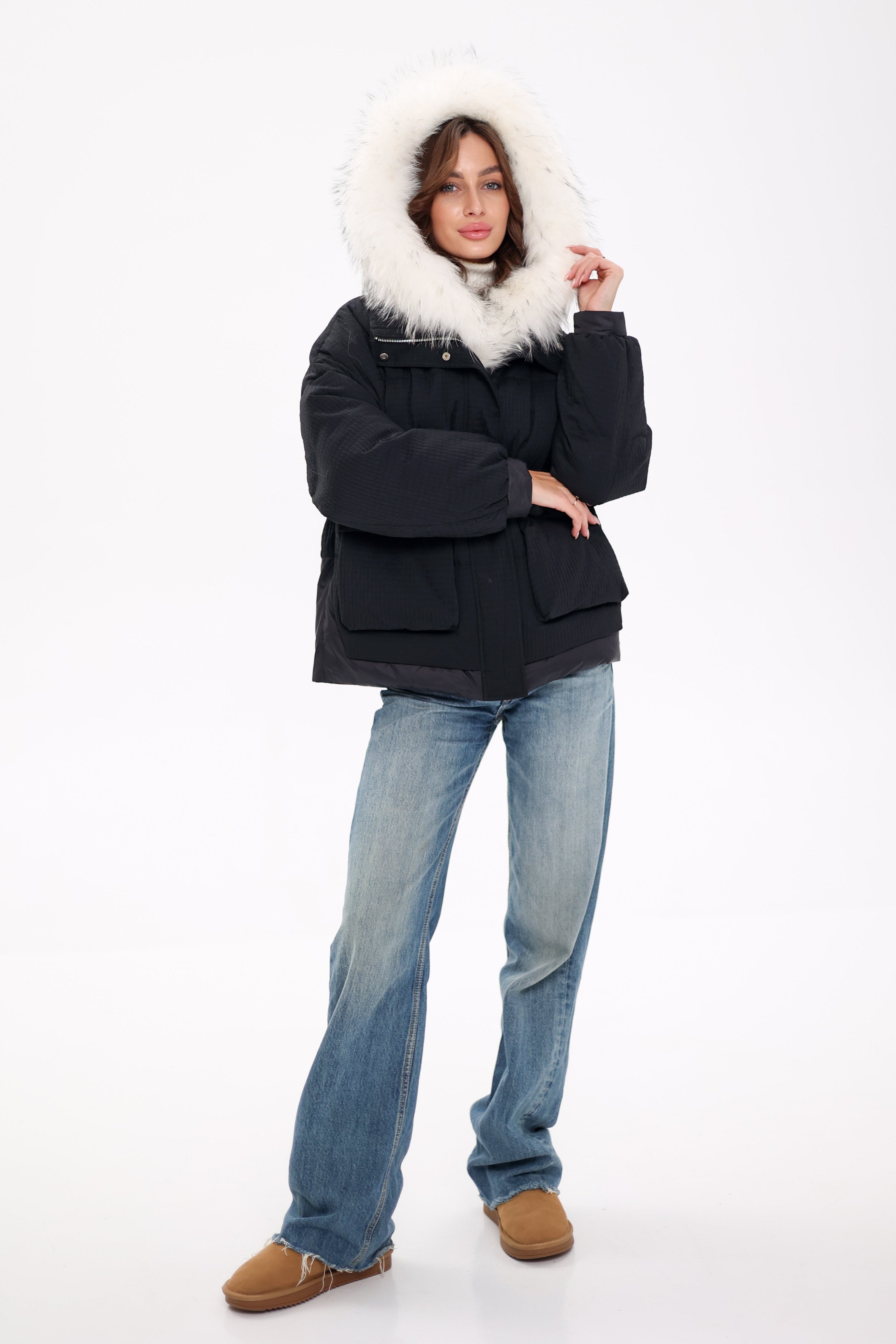 Genuine Fur Down Fill Parka - Energize Trek