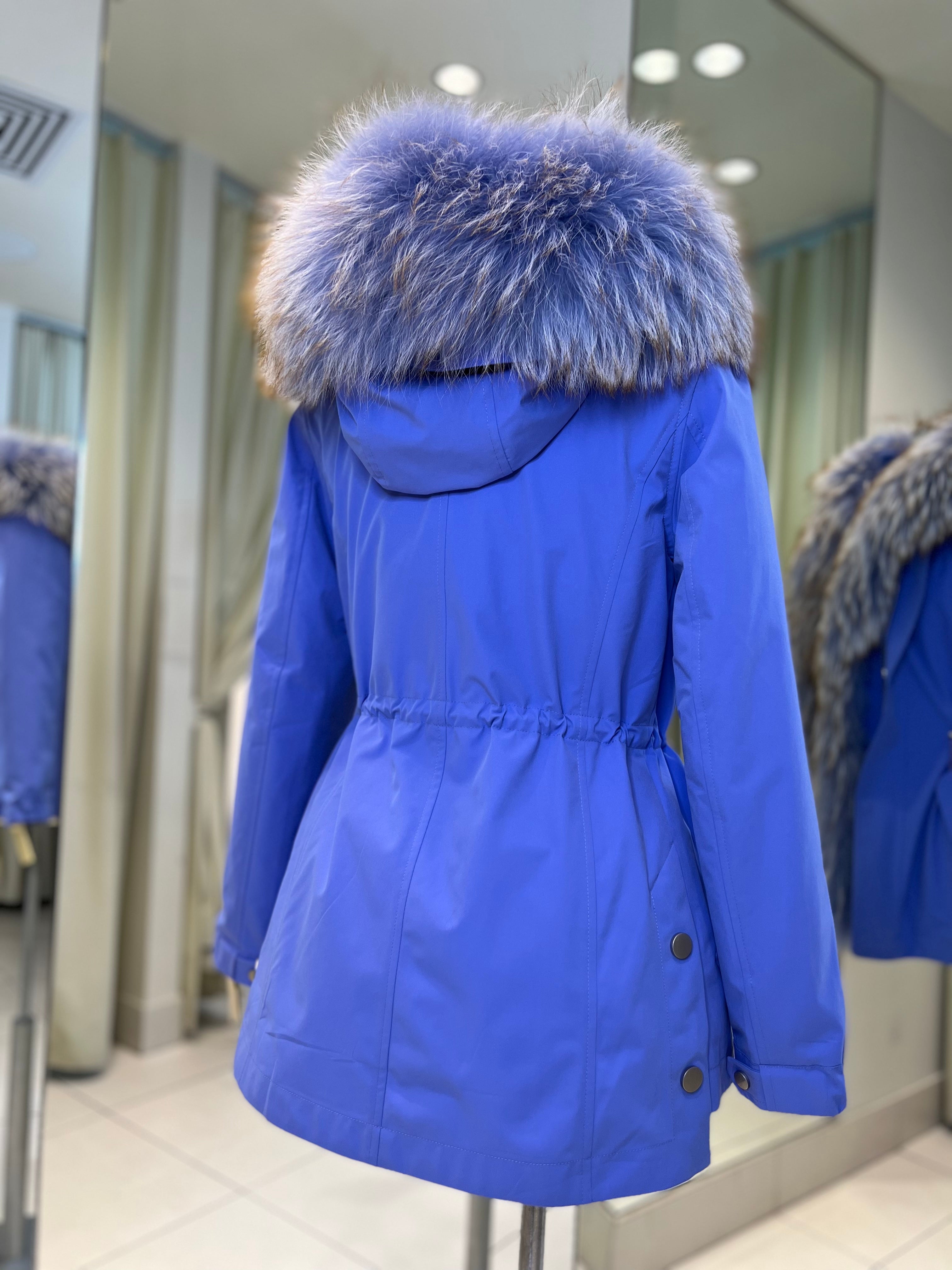 Genuine Fox Fur Rabbit Insulated Parka - Energize Trek