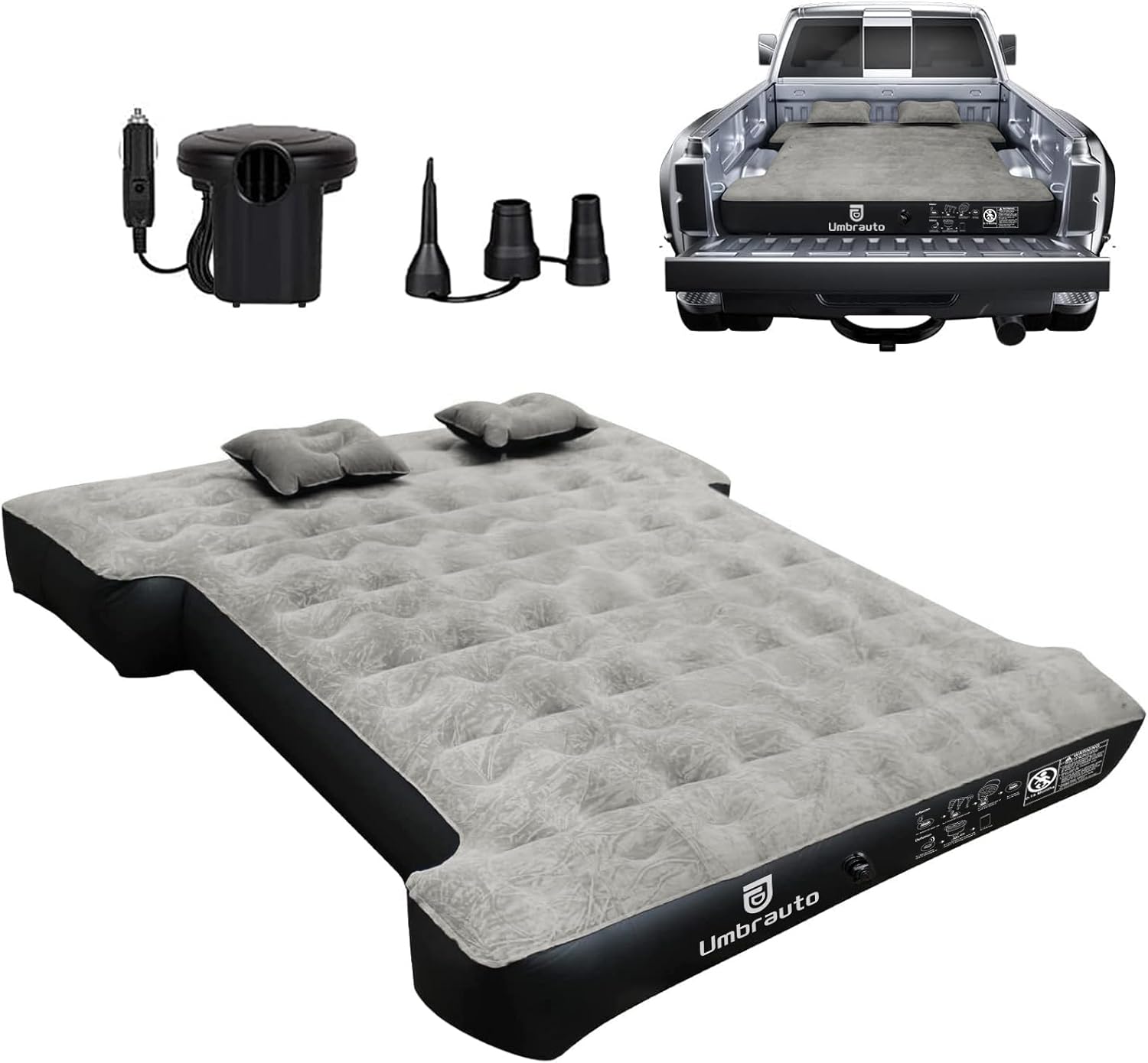 5.5-5.8 ft | 6-6.5ftChevrolet Truck Bed Air Mattress - Energize Trek