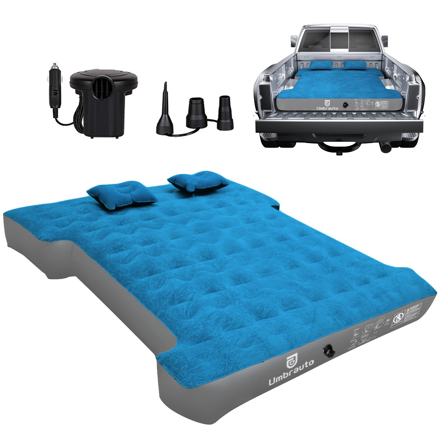 5.5-5.8ft | 6-6.5ft GMC Short Truck Bed Air Mattress 1.0 - Energize Trek