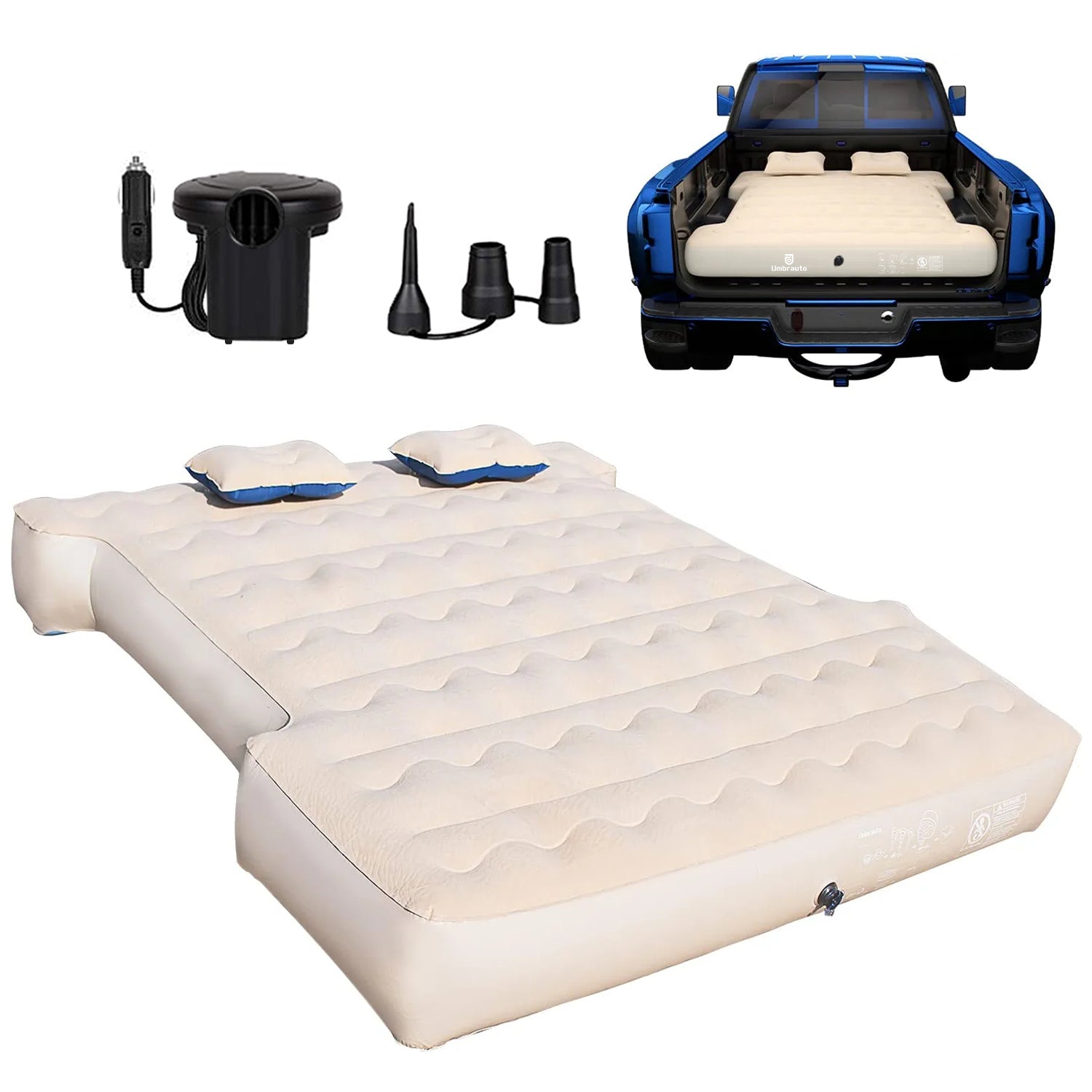 5.5-5.8ft | 6-6.5ft GMC Short Truck Bed Air Mattress 1.0 - Energize Trek
