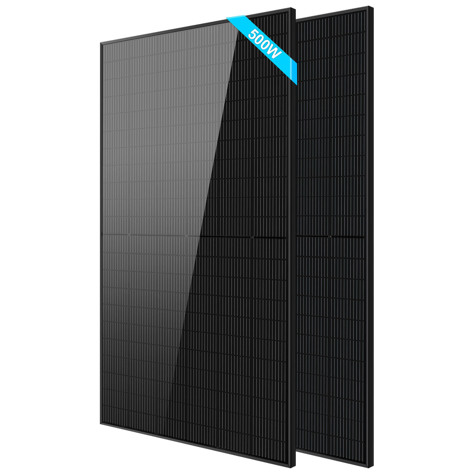 500W Mono Black PERC Solar Panel  UL61730 CEC Listed - Energize Trek